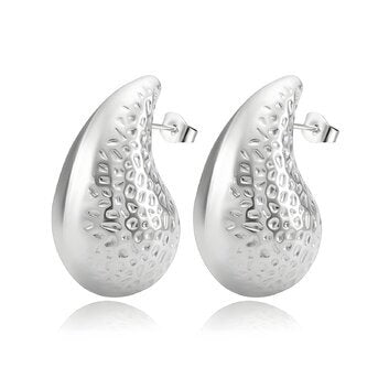 UB Wild STAINLESS STEEL "TEARDROPS" EARRINGS