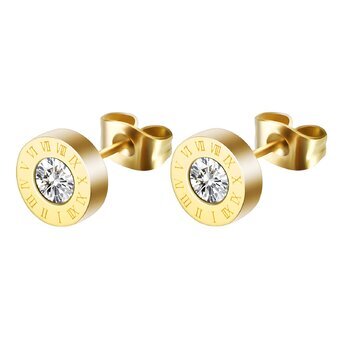 UB Wild 18K gold plated Stainless steel "Inspired" earrings