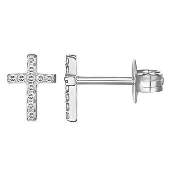 UB Wild STAINLESS STEEL "CROSSES" EARRINGS